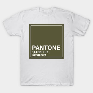 pantone 18-0529 TCX Sphagnum T-Shirt